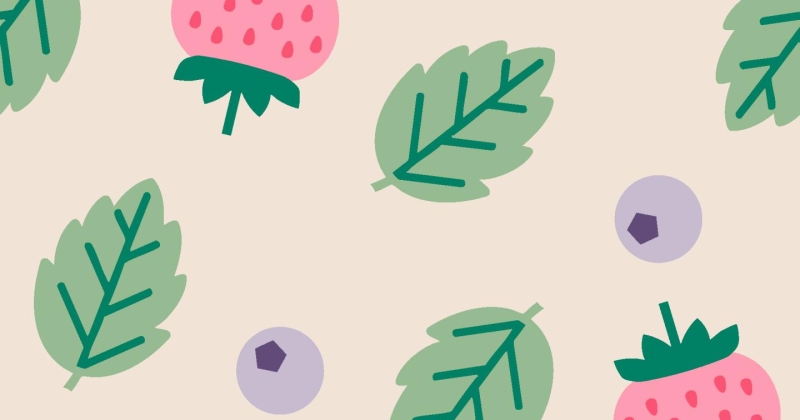 SMOOTHIE - Seamless pattern vector Royalty-Free French Design