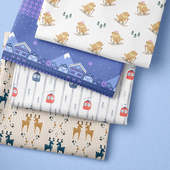 Winter and mountain designs on sale at French Design
