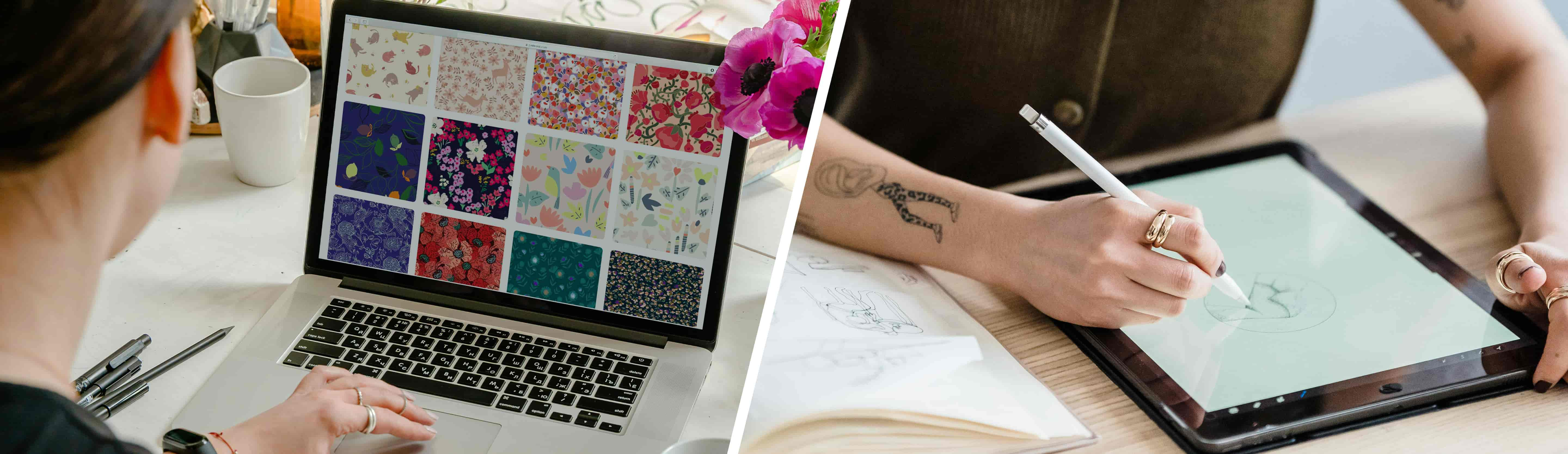 choose a Freelancer or a MarketPlace to buy your textile design